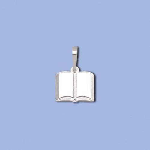 PA0046 ag přívěs knížka, 12 x 13mm