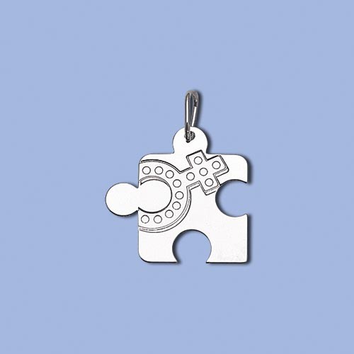 PA1346 ag přívěs dvoupuzzlík, 20 x 35mm