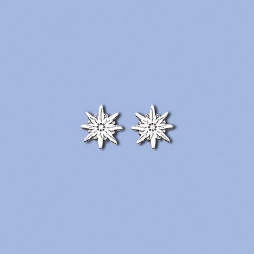 NA0575 ag náušnice na dřík, 8 x 8mm