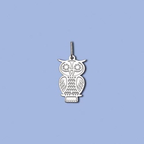 PA1469m ag přívěs sova malá, 16 x 10mm, 16 x 10mm